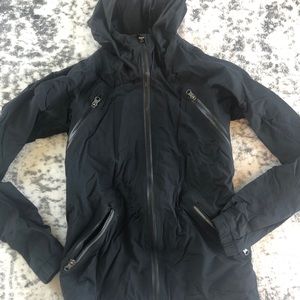 Lululemon Rain Jacket with zippers, size 2